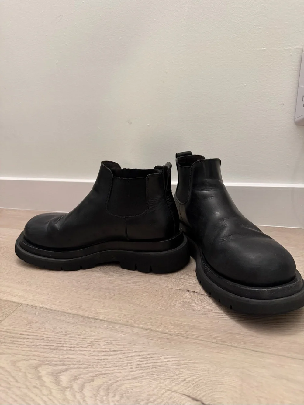 Bottega Veneta Lug Ankle Boots (43 IT, 10 US)